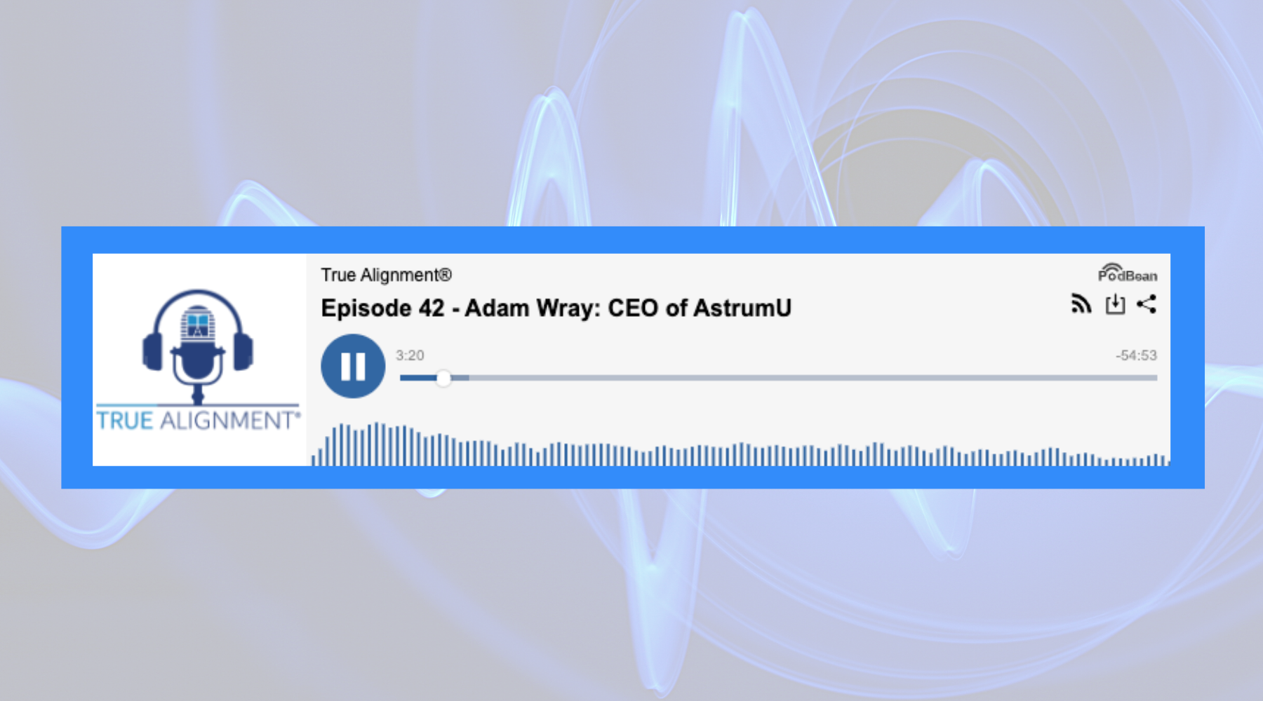 True Alignment podcast header featuring Adam Wray
